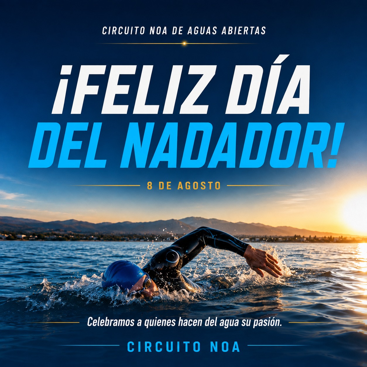 8 de agosto: ¡Feliz Día del Nadador!
